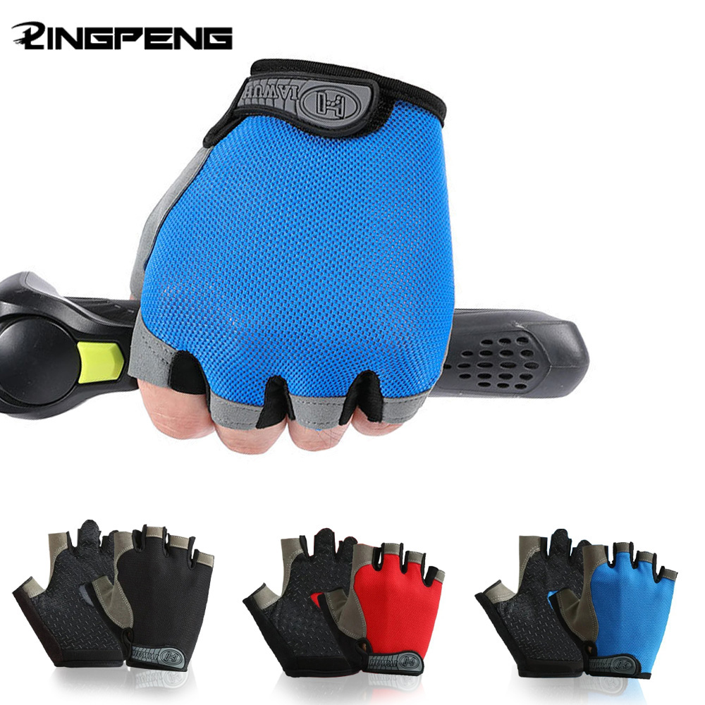 Workout Glove Gym - 滑り止めハーフフィンガートレーニンググローブ – サイクリング、ジムトレーニング、フィットネス用の衝撃吸収性と通気性のあるデザイン