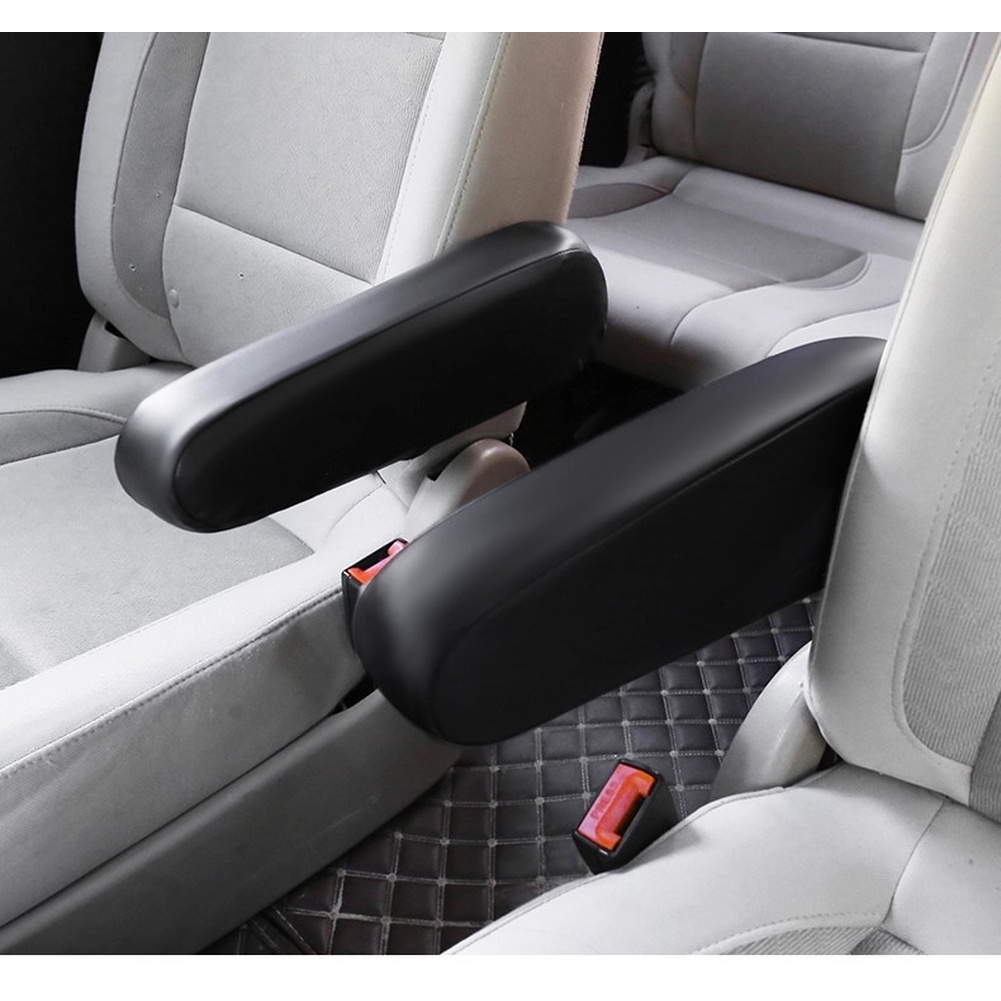 Leather Driving Glove - 34 × 13 センチメートルカーシートアームレストアンチエイジング PU レザー防塵保護カバーハンドサポートグローブ車のインテリアアクセサリー