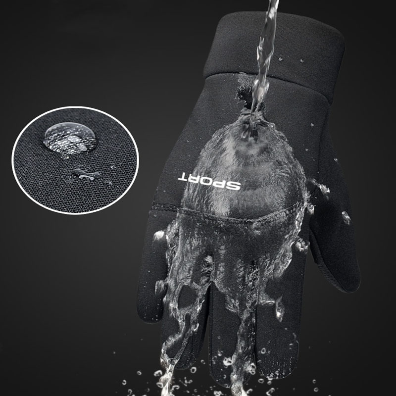 Magic Touch Glove - 冬のアウトドアスポーツランニンググローブ暖かいタッチスクリーンジムフィットネスフルフィンガーグローブ男性女性ニットマジック手袋