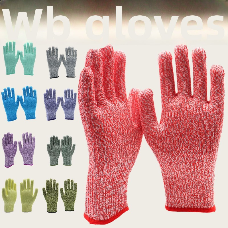 Cut Resistant Glove - クリアランス_グレード5耐切創手袋 キッチン用HPPE耐傷性ガラス切断安全保護手袋 庭師用_連続使用可能