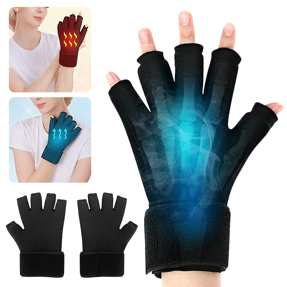 Latex Disposable Glove - Arth-Ritis 圧縮アイスグローブ コールド ホット セラピー ジェル