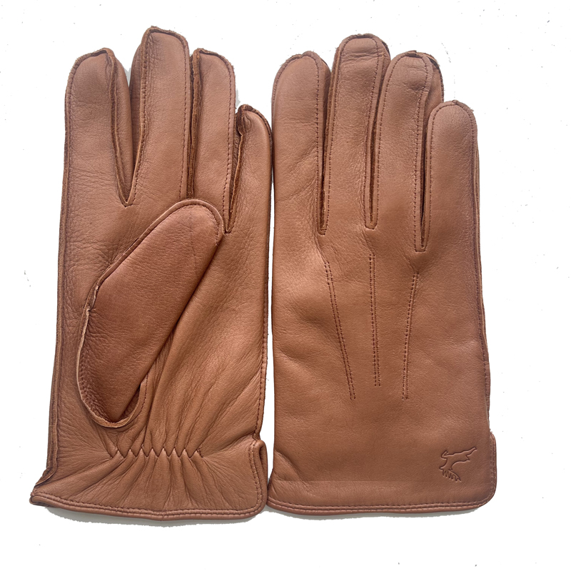 Wool Glove Lined - ハイグレード男鹿革革手袋男性本革厚いウール裏地ミトン 2025 運転フリース暖かい Guantes Invier