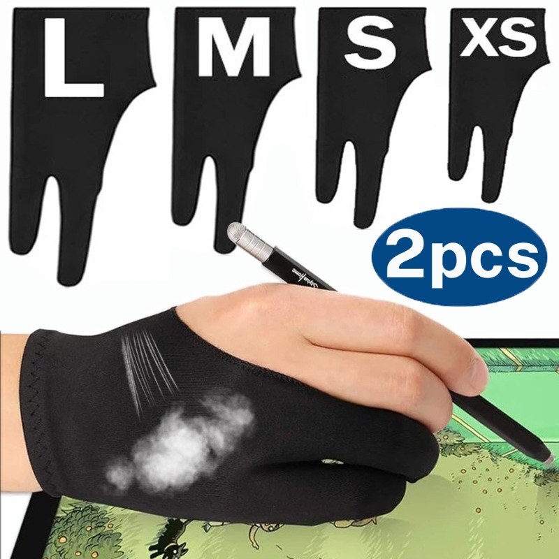 Touchscreen Glove Capacitive - 描画グローブ パームリジェクション 2 本指グローブ Apple iPad
