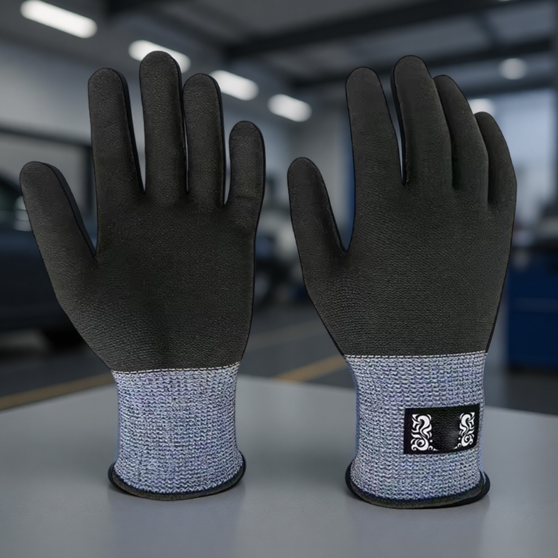 Cut Resistant Glove - 2 個プロフェッショナル耐切創手袋自動車用ティントフィルム切断人間工学と静電気制御通気性手袋