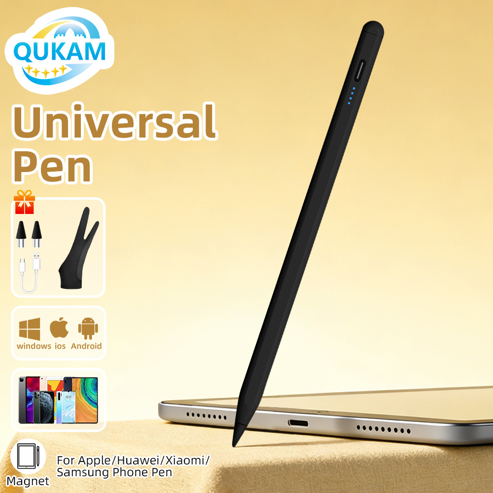 Touchscreen Glove Capacitive - QUKAM 新しいスタイラスペン iPhone Samsung Huawei Xiaomi