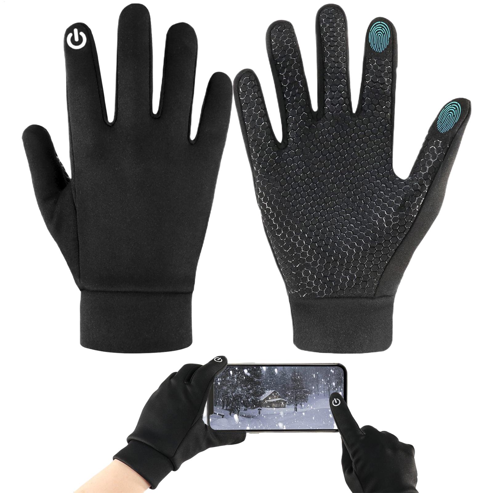 Winter Glove Insulated - 子供用冬用手袋 タッチスクリーン対応 暖かい手袋 子供用断熱ミトン 冬のランニング サイクリング