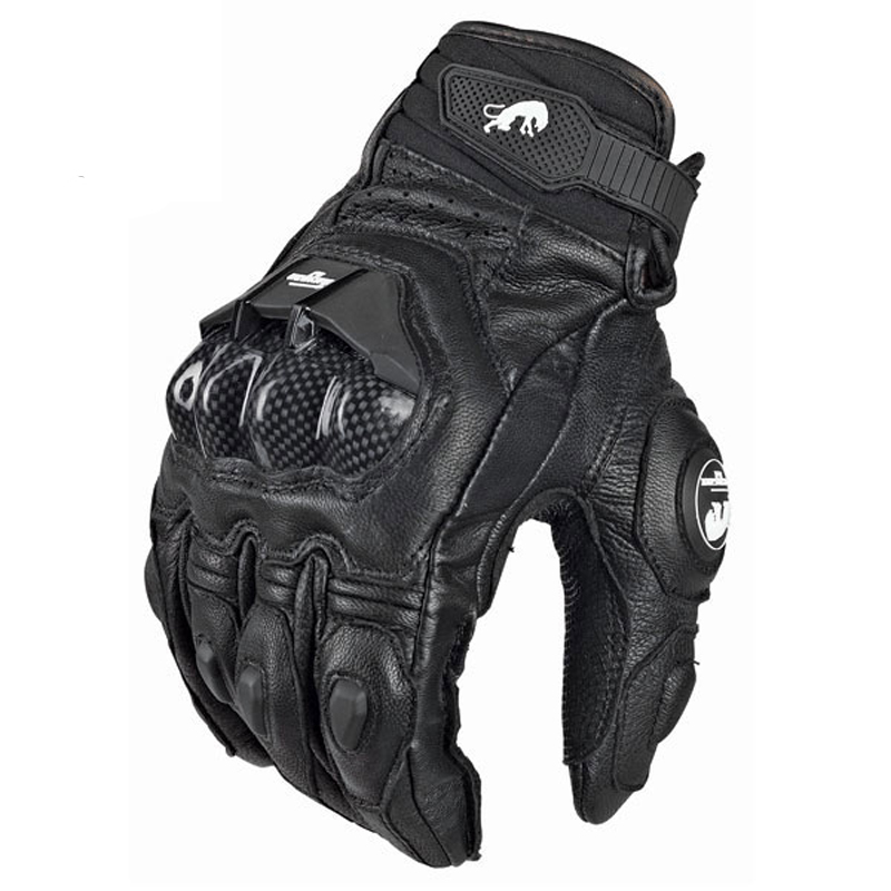 Leather Driving Glove - メンズ 4 シーズンドライビングスーパーテックブラックオートバイレザーグローブレーシンググローブバイク DirtBike 牛革レーシングバイクナイトタッチ