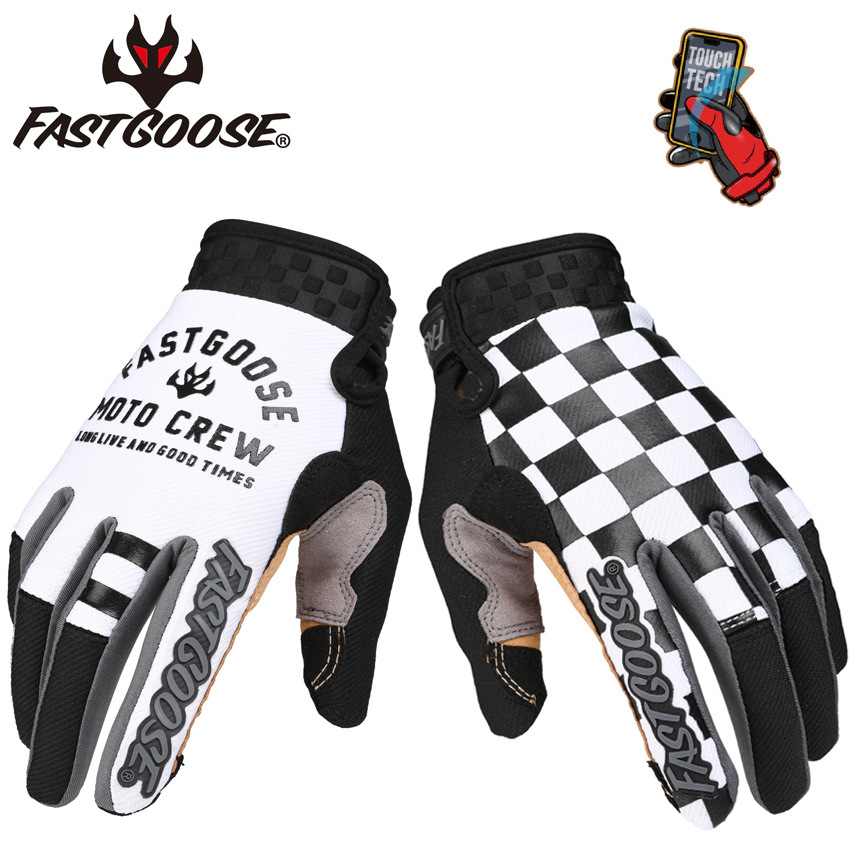 Cycling Glove Padded - Fastgoose モトクロス MX スポーツ手袋レトロライダーオートバイマウンテンバイク BMX DH