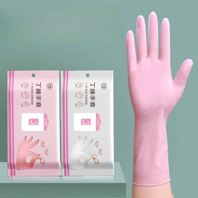 拡張性と耐久性に優れた使い捨て食器洗い用手袋 ニトリル厚手ラ - Dish Glove Rubber のレビューと価格
