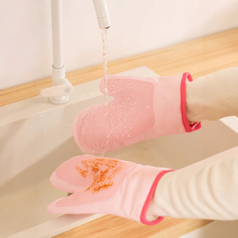 ハローキティ クロミ シリコン手袋 厚手手袋 家庭用耐熱手袋 - Heat Resistant Glove のレビューと価格