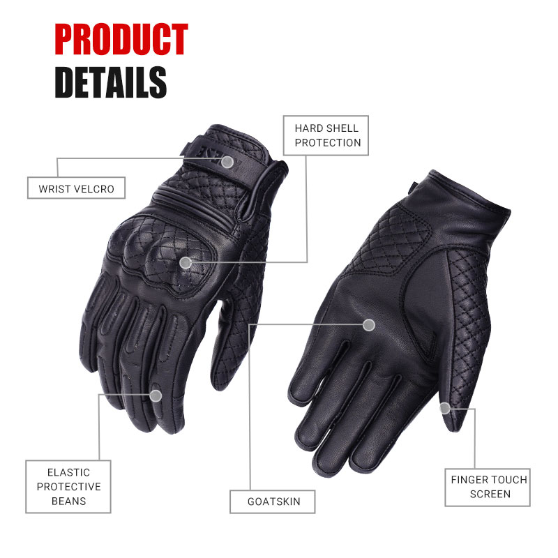 秋冬用バイクグローブ メンズ 防水 保温 レザー タッチスク - Winter Glove Insulated のレビューと価格