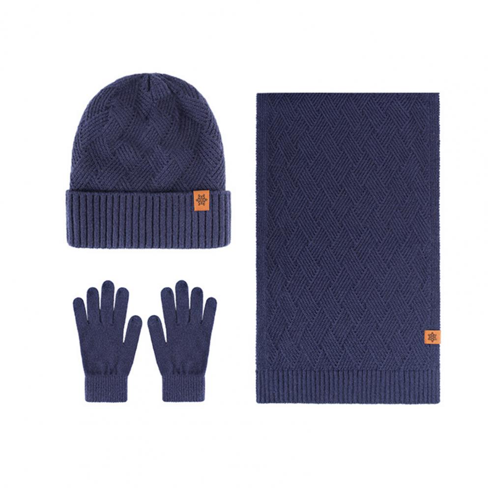 通気性のあるアクリル素材セットメンズ冬用帽子スカーフ手袋セッ - Winter Glove Insulated のレビューと価格