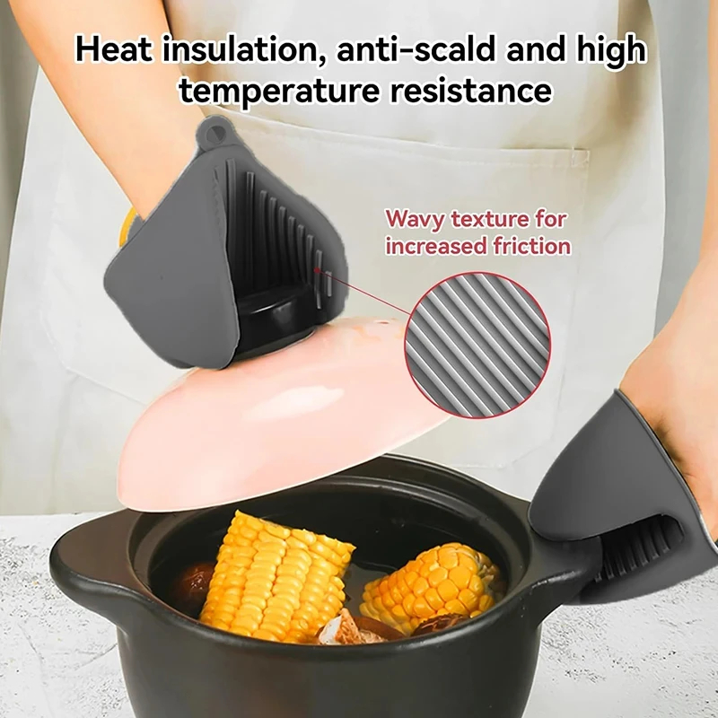2 個ミニオーブン手袋シリコーン耐熱調理手袋断熱滑り止め手袋 - Oven Mitt Silicone のレビューと価格