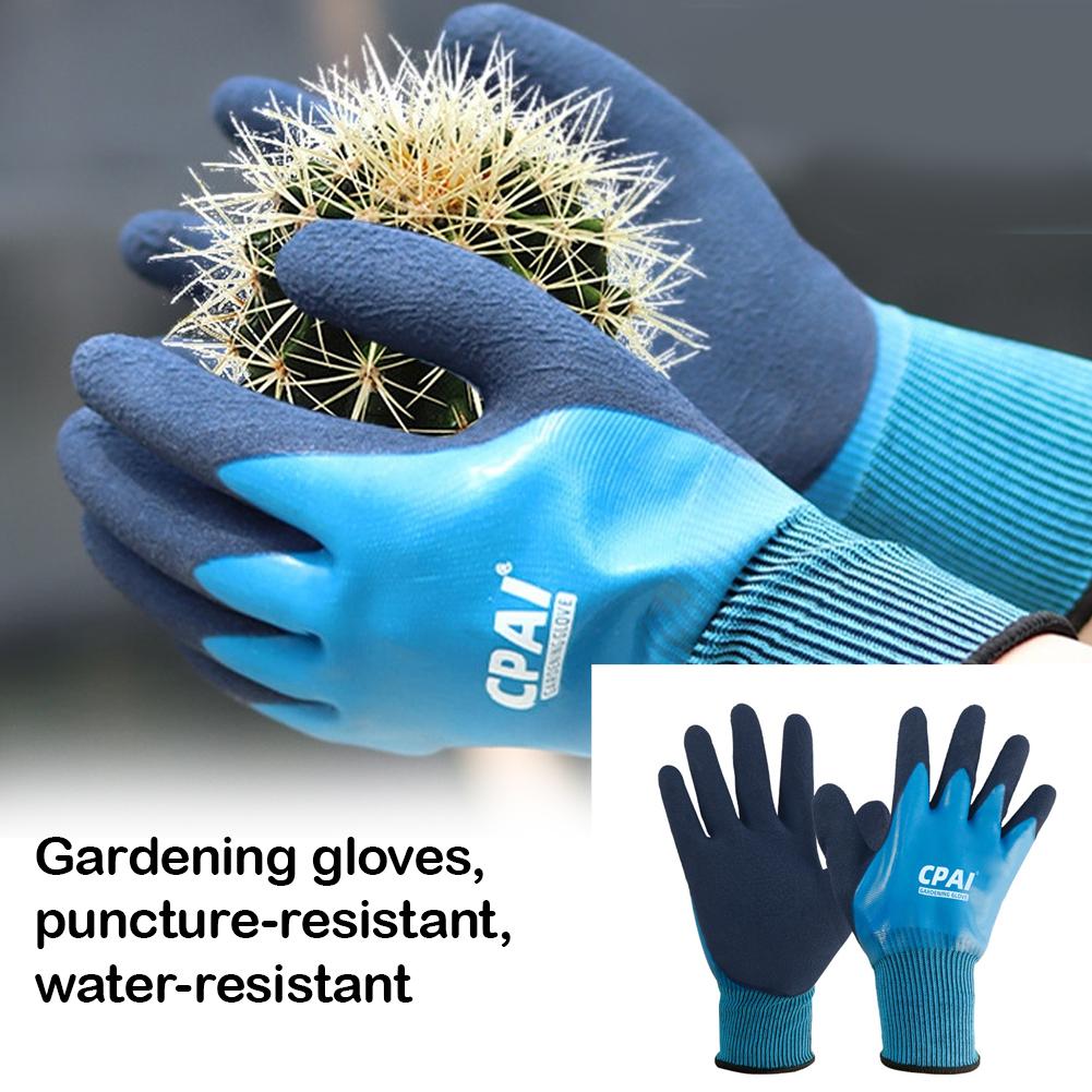 耐刃性・防水性のある園芸用手袋、ビーチでの作業、花の植え付け - Gardening Glove Waterproof のレビューと価格