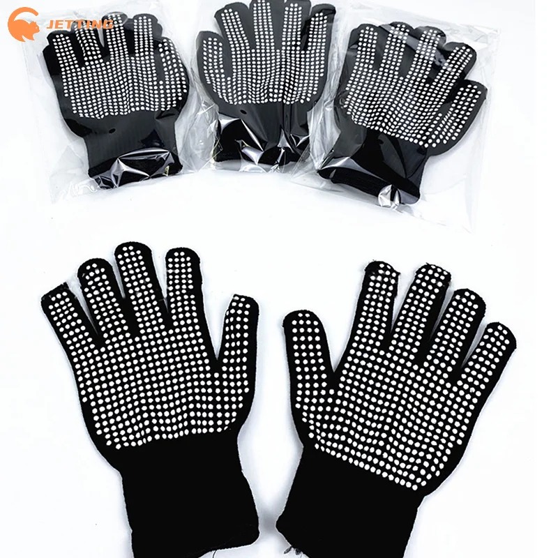 1 個ヘアサロンスタイリング手袋両面ヘアストレートナーパーマ - Heat Resistant Glove のレビューと価格