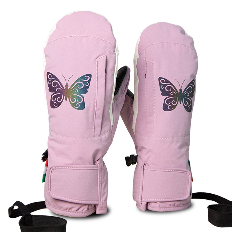 アウトドアスポーツマウンテンマンスキーミトン冬防水暖かい女性 - Winter Glove Insulated のレビューと価格