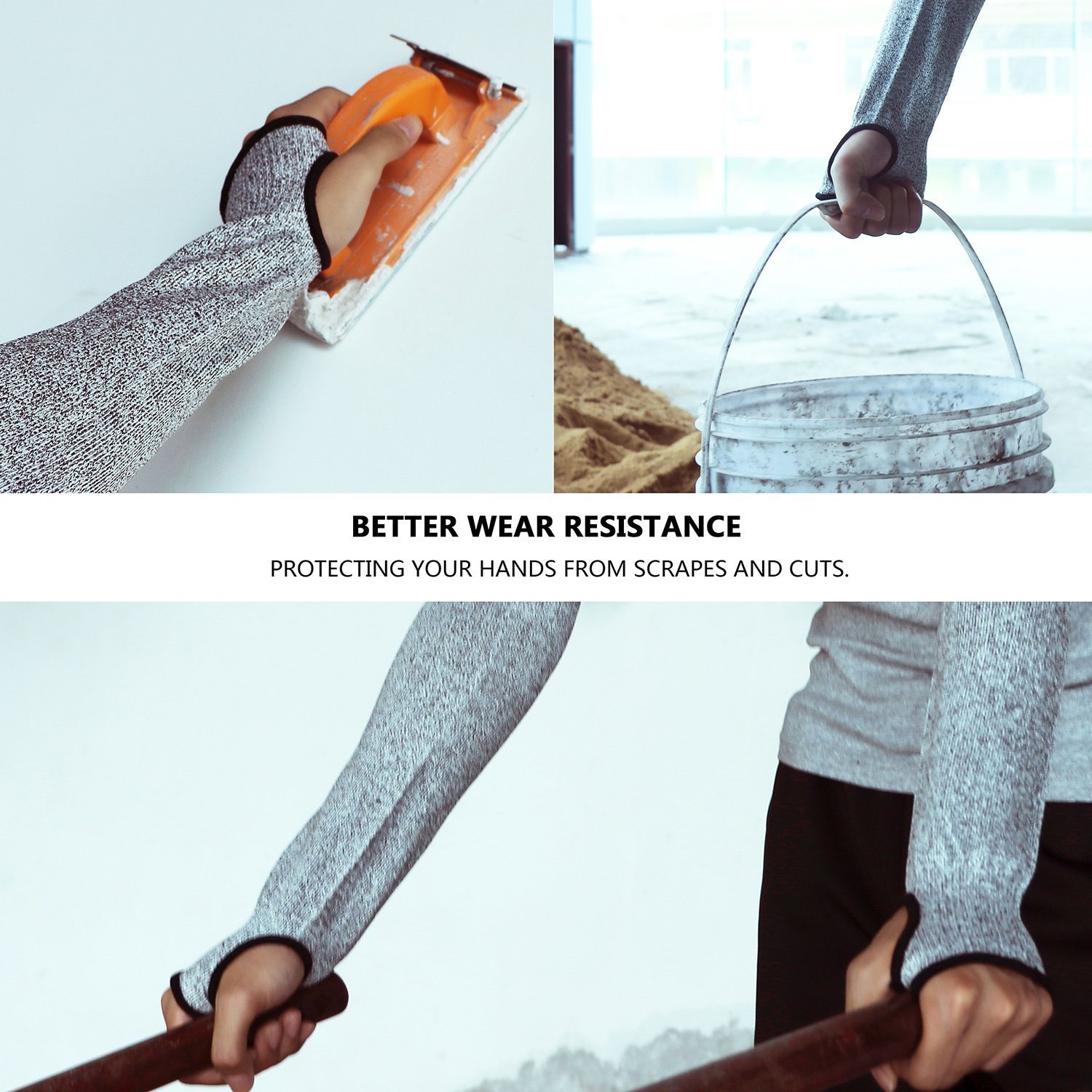 耐切創性アームスリーブ キッチン調理用手袋 スライスやチョッ - Cut Resistant Glove のレビューと価格