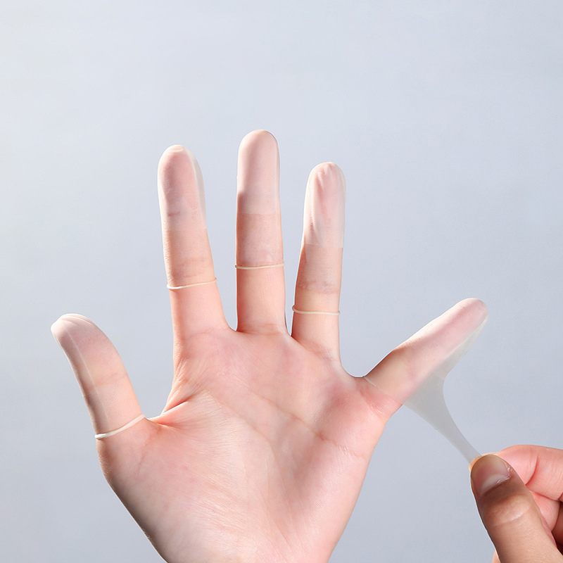50 個/パック使い捨てラテックス指カバーゴム滑り止め帯電防 - Latex Disposable Glove のレビューと価格