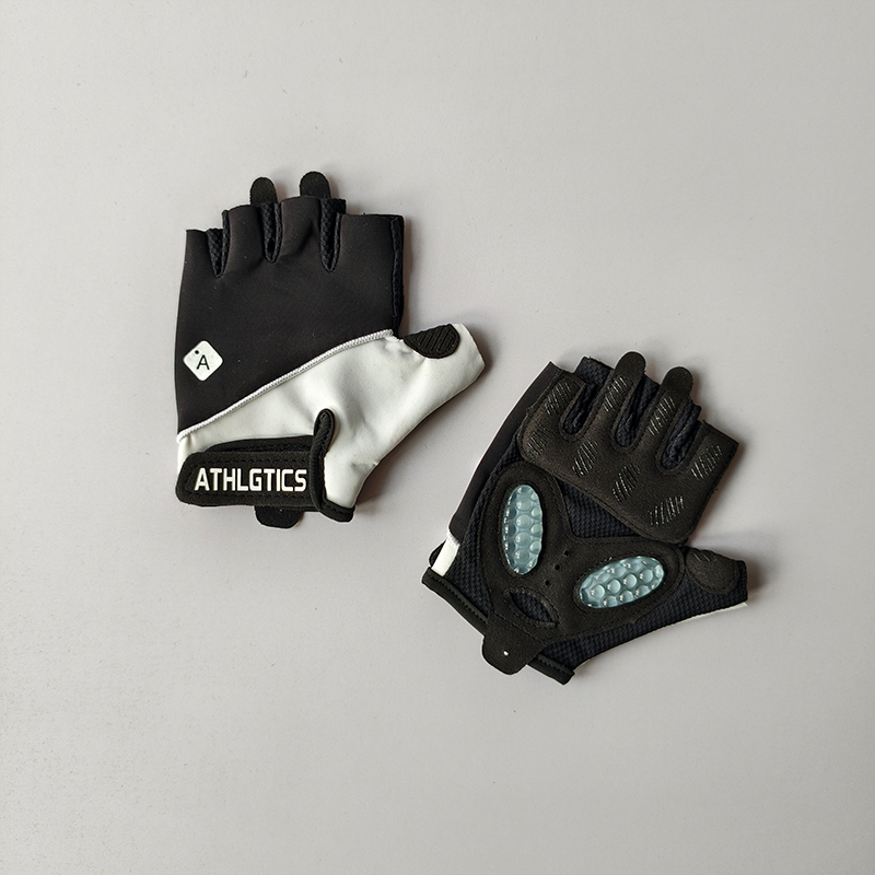 フィットネス女性用ハーフフィンガーグローブ抗繭、屋外サイクリ - Cycling Glove Padded のレビューと価格