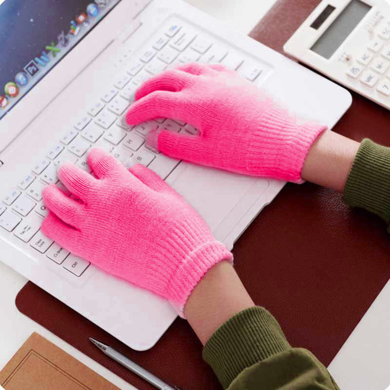 ユニセックス冬用暖かい静電容量式ニット手袋タッチスクリーンス - Touchscreen Glove Capacitive のレビューと価格