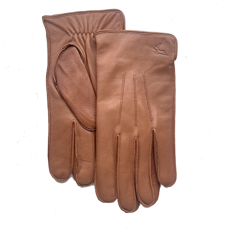 ハイグレード男鹿革革手袋男性本革厚いウール裏地ミトン 202 - Wool Glove Lined のレビューと価格