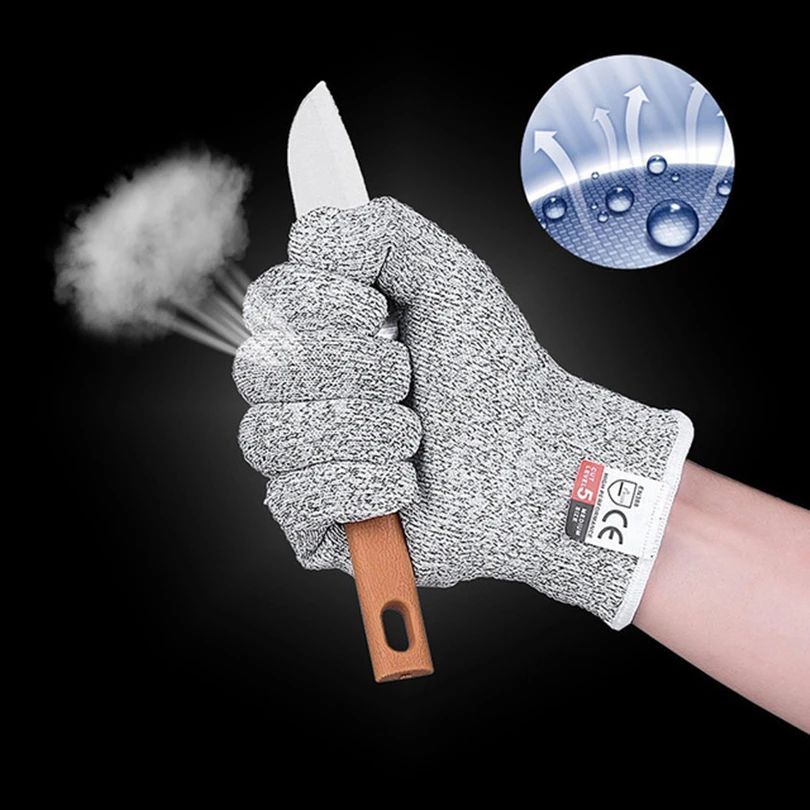 HPPEレベル5耐切創手袋 キッチン・ガーデニング用耐切創ニ - Cut Resistant Glove のレビューと価格