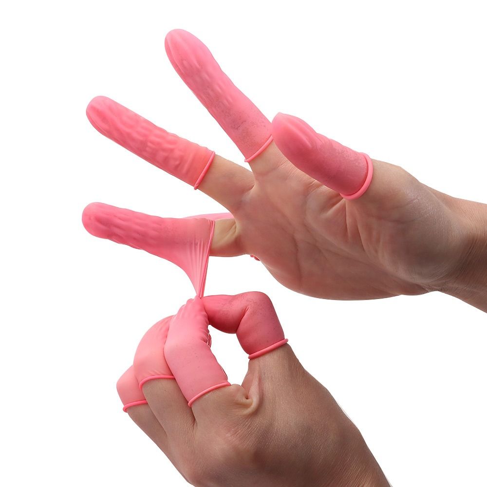 使い捨て天然ゴム手袋,帯電防止ラテックス手袋,指先プロテクタ - Latex Disposable Glove のレビューと価格