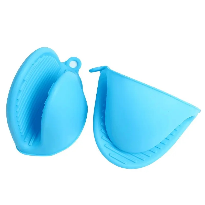 2 個のシリコンポットホルダー手袋ノンスリップグリップキッチ - Oven Mitt Silicone のレビューと価格