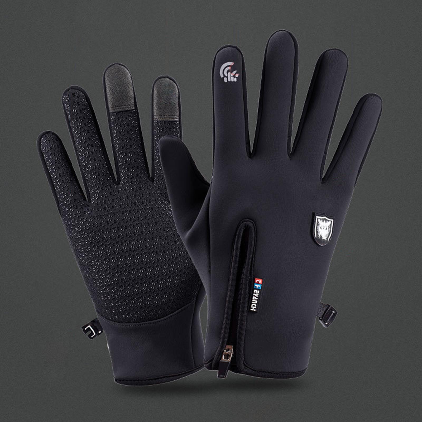 スキーグローブ 保温性のある滑り止め断熱スノーボードグローブ - Winter Glove Insulated のレビューと価格