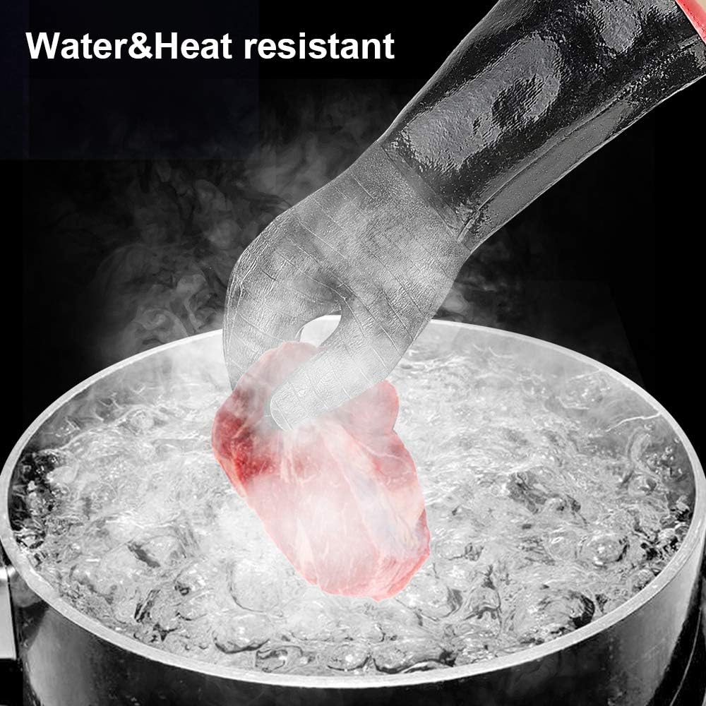 グリルやバーベキュー用の耐熱グローブ、ネオプレンコーティング - Heat Resistant Glove のレビューと価格
