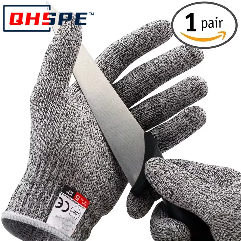 レベル 5 HPPE 耐切創手袋キッチンガーデニング耐切創ニ - Cut Resistant Glove のレビューと価格