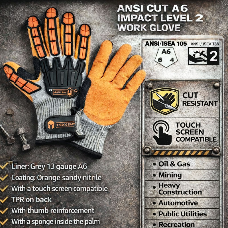NMSafety 防振耐切創作業用手袋 ニトリル耐油性、グリ - Nitrile Mechanic Glove のレビューと価格