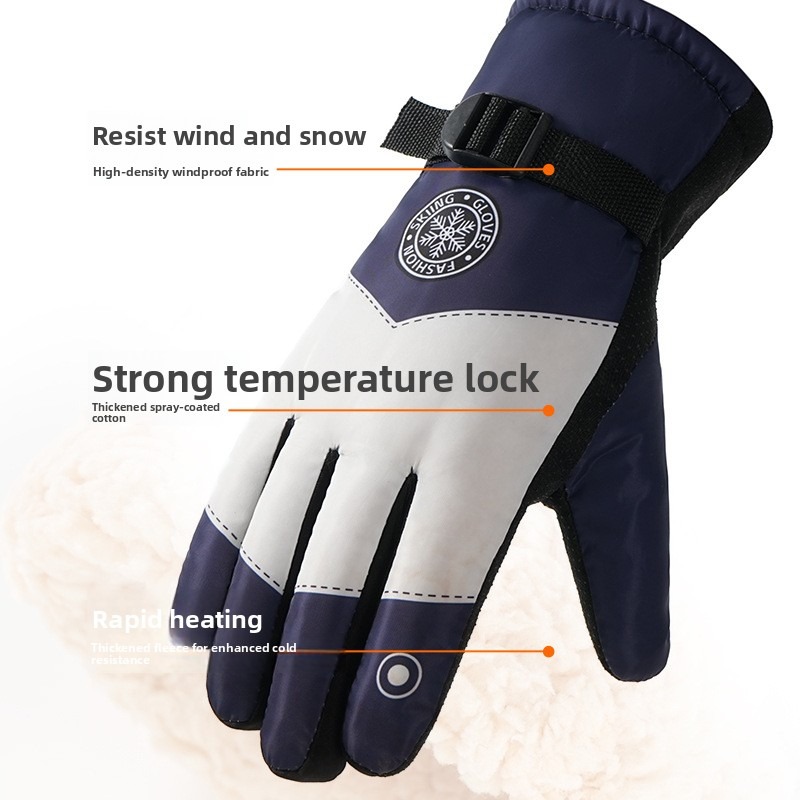 ユニセックス新作秋冬滑り止め防風防水保温グローブ、アウトドア - Winter Glove Insulated のレビューと価格