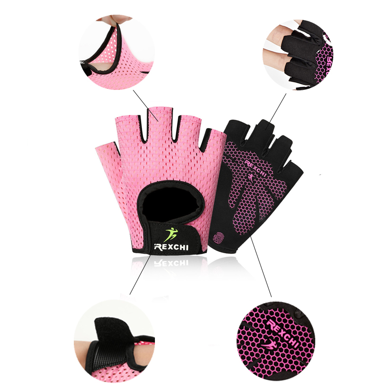 夏の女性男性シリコーンノンスリップ防汗通気性フィットネススポ - Workout Glove Gym のレビューと価格