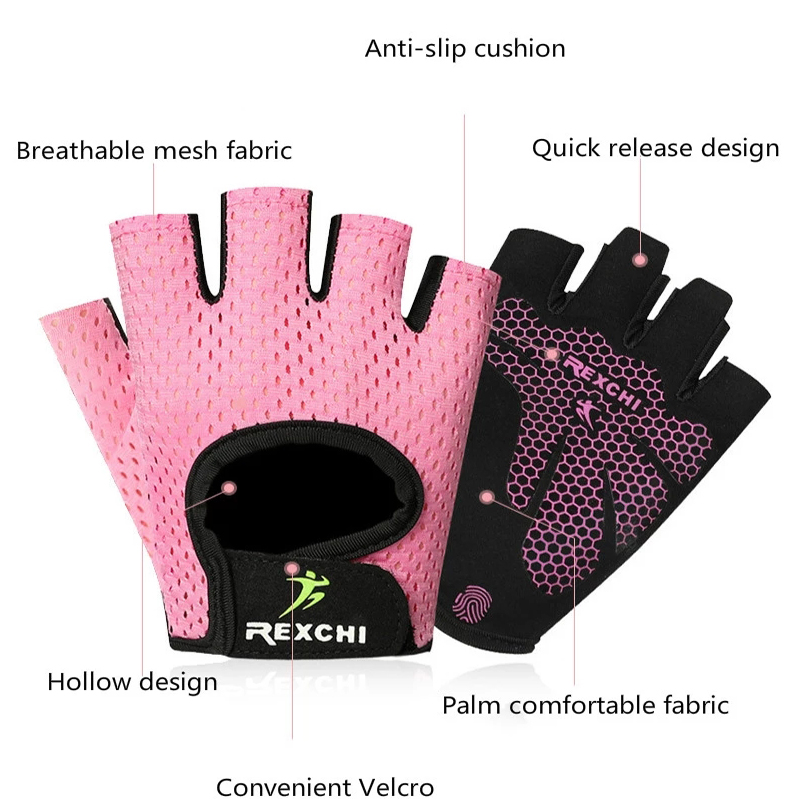 夏の女性男性シリコーンノンスリップ防汗通気性フィットネススポ - Workout Glove Gym のレビューと価格