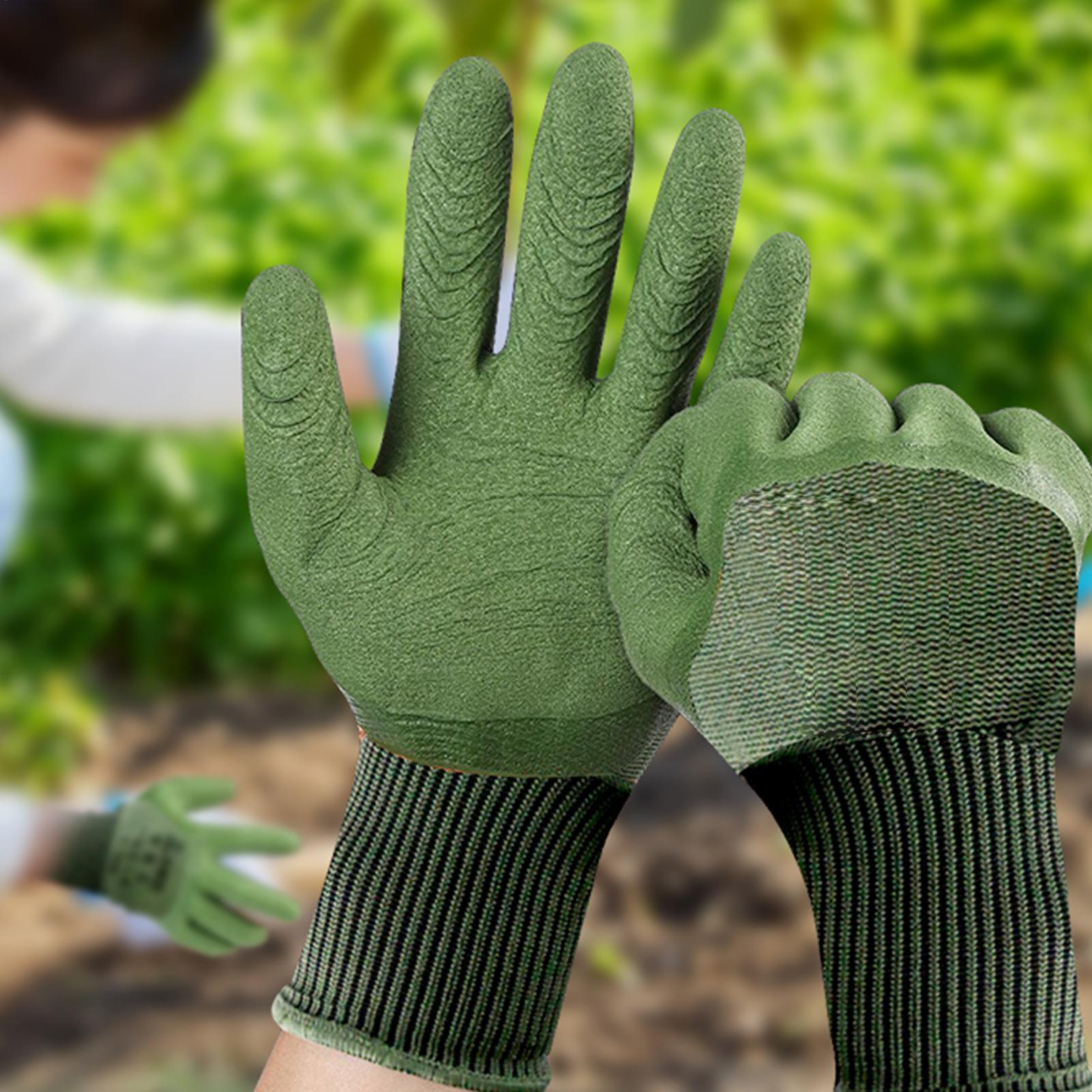 ガーデニングヤードグローブ子供用安全手袋耐穿刺性棘防止防水ツ - Gardening Glove Waterproof のレビューと価格