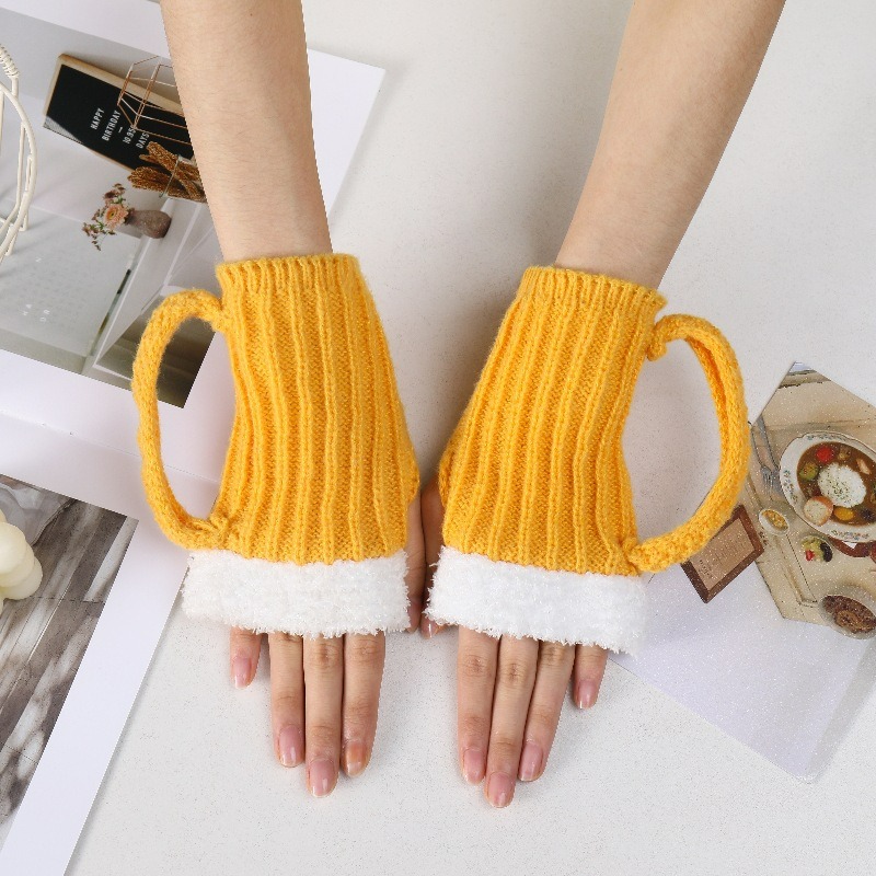 カラフルな断熱ミッドチューブグローブ1組 - 秋と冬用のビー - Winter Glove Insulated のレビューと価格