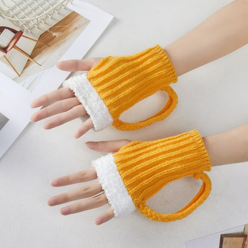 カラフルな断熱ミッドチューブグローブ1組 - 秋と冬用のビー - Winter Glove Insulated のレビューと価格