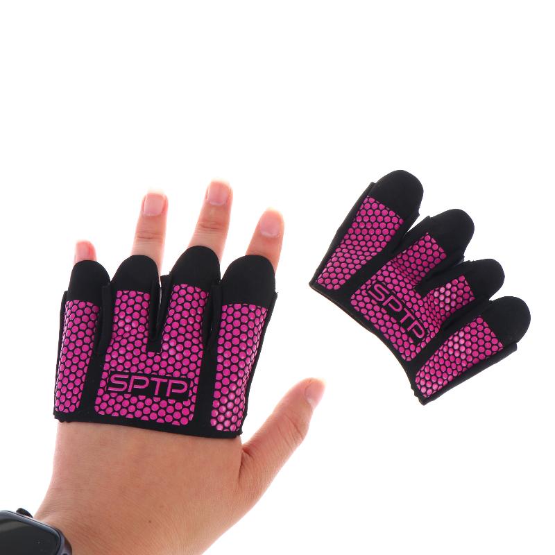 1 ペアジムフィットネスハーフフィンガーグローブ男性女性用ワ - Workout Glove Gym のレビューと価格