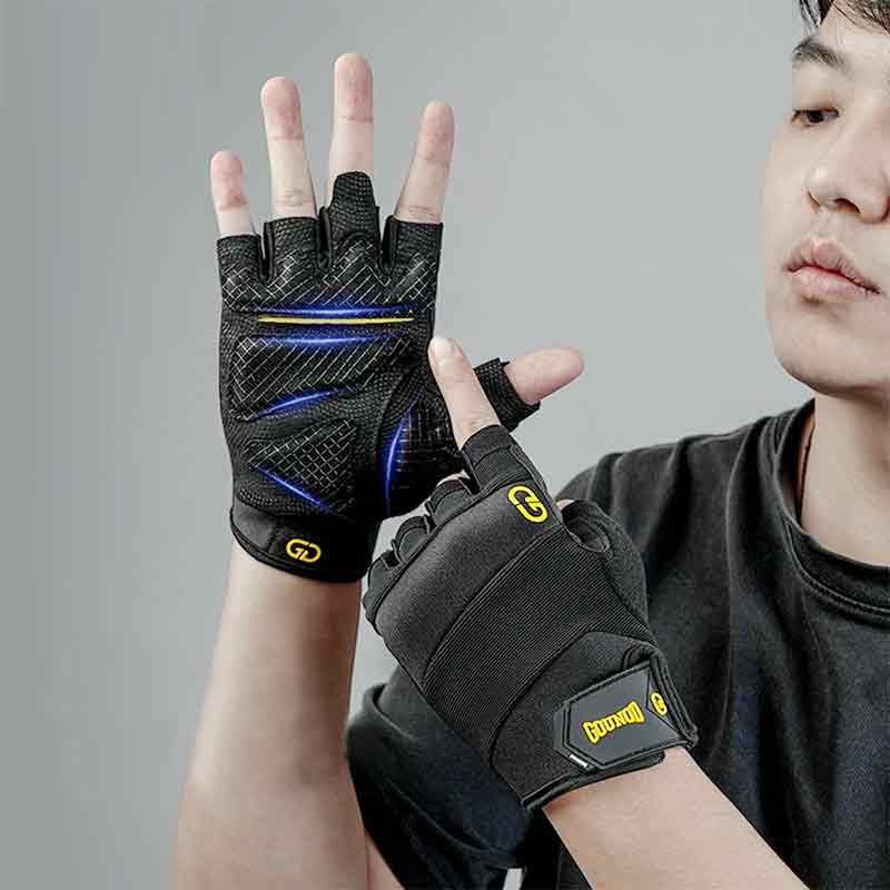 男性と女性のための1ペアのトレーニンググローブ、トレーニング - Workout Glove Gym のレビューと価格