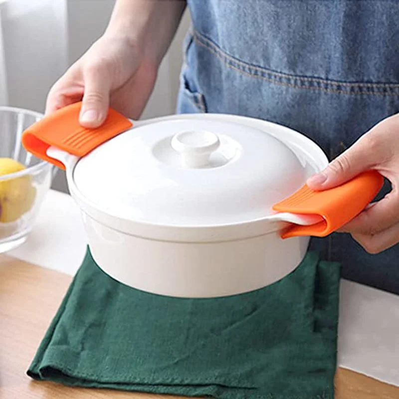 焦げ付き防止耐熱シリコンオーブングローブ、クリップホルダー、 - Oven Mitt Silicone のレビューと価格