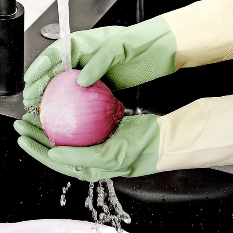 厚手のキッチン手袋、食器洗い用手袋、耐摩耗性、食器洗い、掃除 - Dish Glove Rubber のレビューと価格