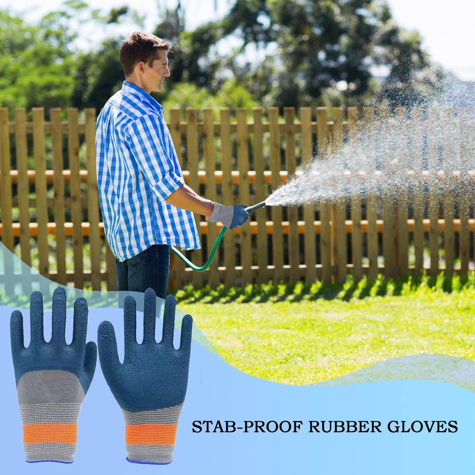 ガーデニンググローブ ラテックス防水園芸用手袋 滑り止め保護 - Gardening Glove Waterproof のレビューと価格