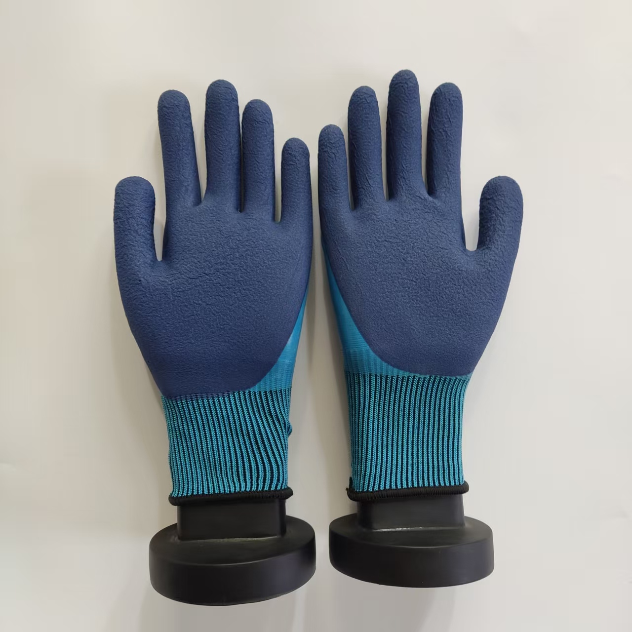 1 ペア作業手袋ラテックスコーティング両面防水耐性滑り止め通 - Gardening Glove Waterproof のレビューと価格