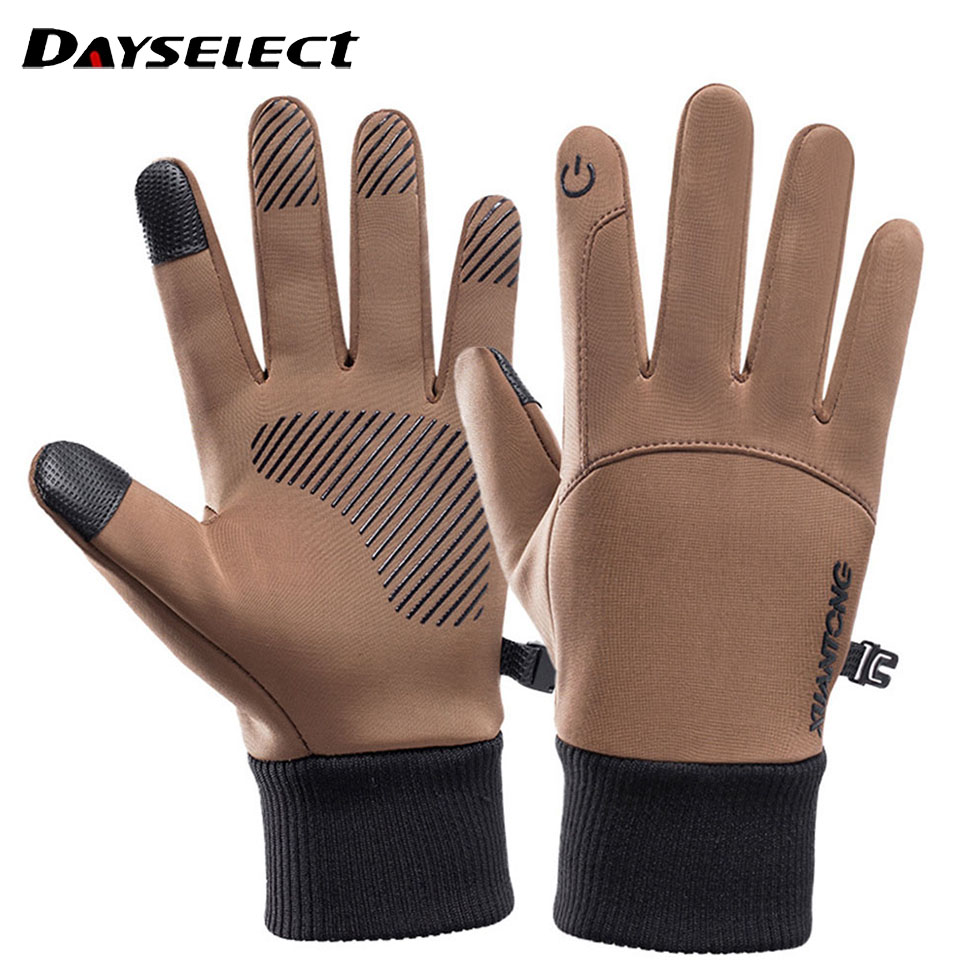 タッチスクリーングローブ,パッド入り,暖かい,滑り止め,防水 - Cycling Glove Padded のレビューと価格