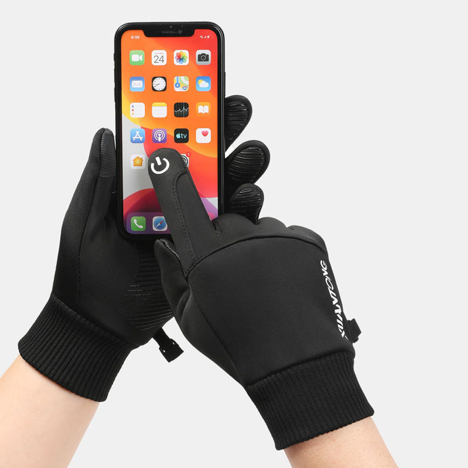 タッチスクリーングローブ,パッド入り,暖かい,滑り止め,防水 - Cycling Glove Padded のレビューと価格