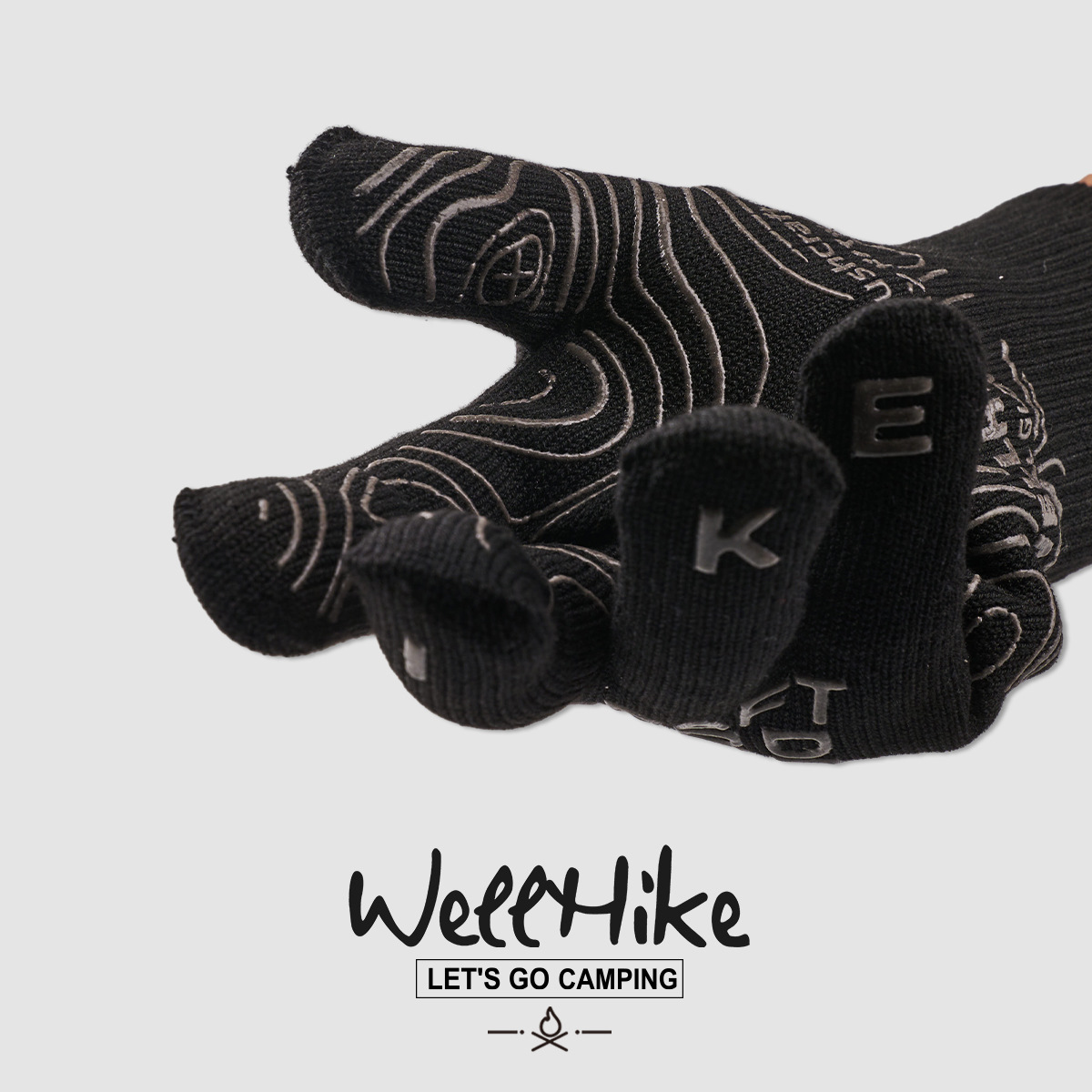 耐熱性と難燃性を備えたキャンプ用手袋、グリル、ベーキング、バ - Heat Resistant Glove のレビューと価格