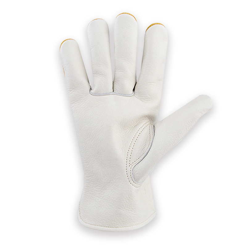 革の安全作業用手袋ガーデニング大工手袋通気性のある衛生的なト - Leather Driving Glove のレビューと価格