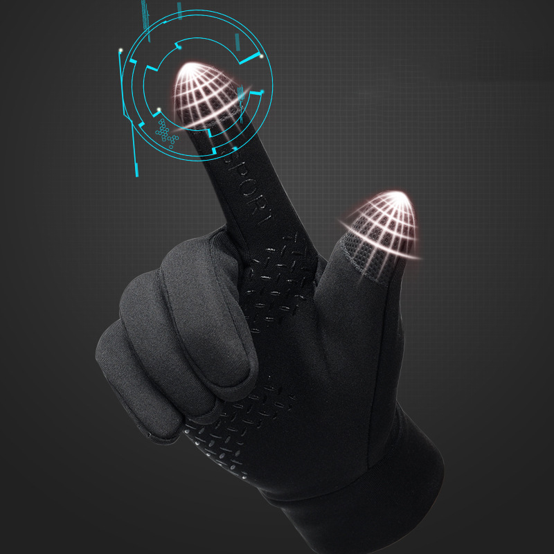 新しい冬のアウトドアスポーツランニンググローブ暖かいタッチス - Magic Touch Glove のレビューと価格