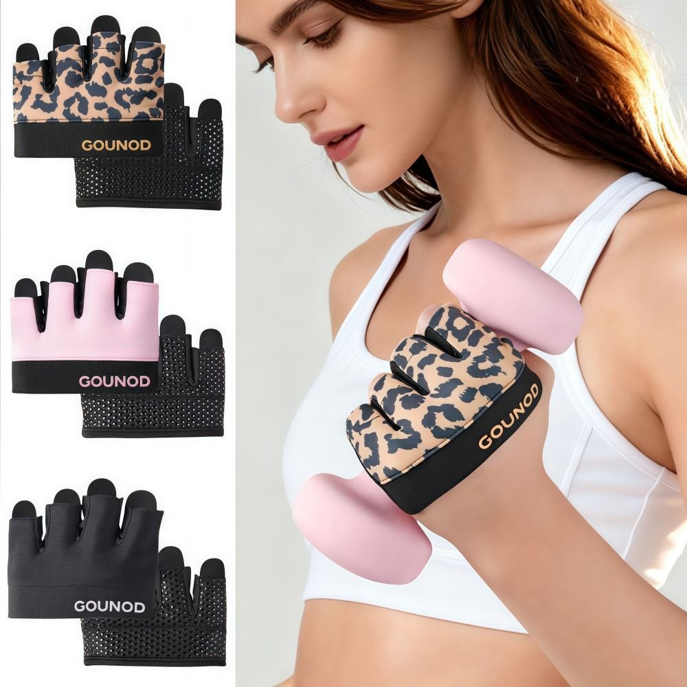 ハーフフィンガーサイクリンググローブ 滑り止め 通気性 4本 - Workout Glove Gym のレビューと価格